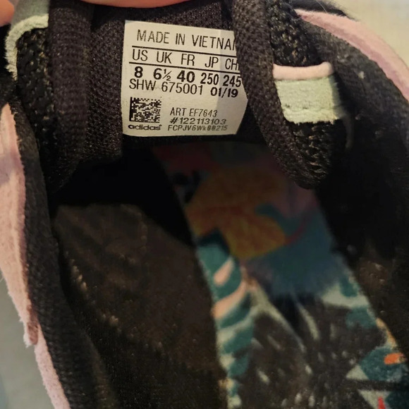 Adidas Originals Tresc Run Boost Pink Multi Women's Size 8 Shoes Sneakers Retro - Picture 10 of 11